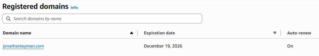 Register a Domain in Route 53